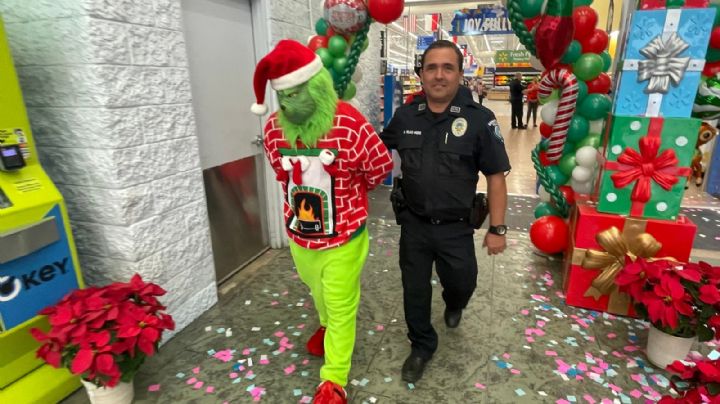 FOTOS: Arrestan al 'Grinch' en Brownsville, Texas; ¡Se quiere robar la Navidad!