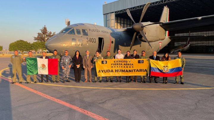 Mexico envía lote de vacunas contra la covid-19 a Ecuador