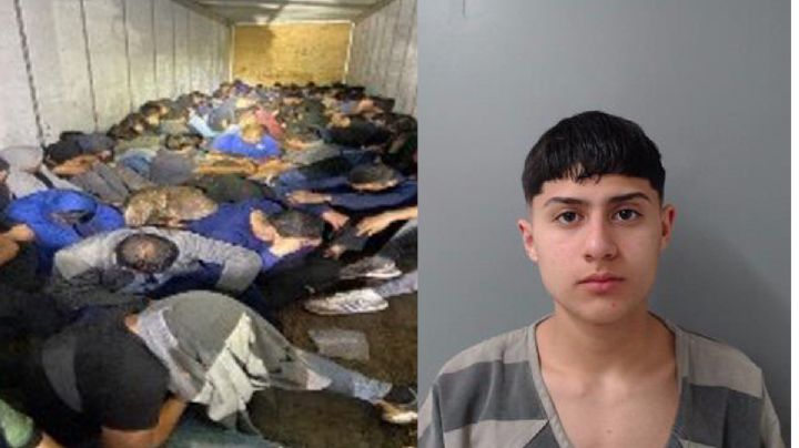 Transportaban en una caja a 100 indocumentados; Un chico de 17 años único detenido