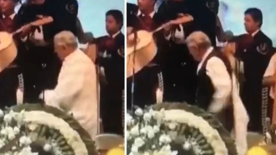 Su oficio no impidió al sacerdote para darle honores a Vicente Fernández como se debe hacer