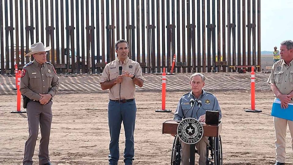 El Gobernador de texas estuvo en Río Grande, texas