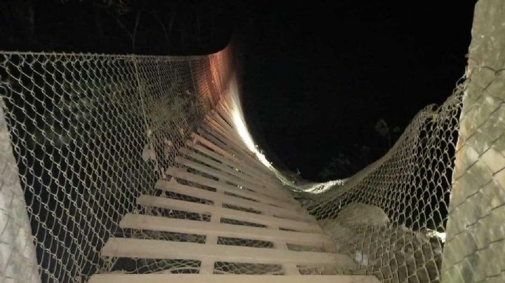 Se desploma puente colgante en Oaxaca; hay decenas de heridos
