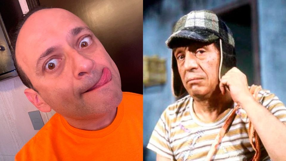 El actor sorprendió en las redes sociales con su caracterización de Chespirito