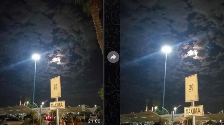 FOTO: Captan 'extrañas' luces en el cielo de Torreón