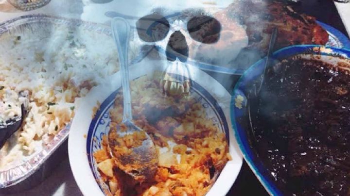 Le entra con ganas al recalentado de la cena de Navidad, pero se atraganta y fallece