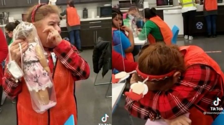 Video: ¡No pude evitar no llorar¡ Abuela recibe su primera muñeca y su reacción enterneció a todos