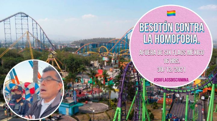 Tras discriminación a pareja homosexual en Six Flags, convocan a Besotón LGBTIQ+