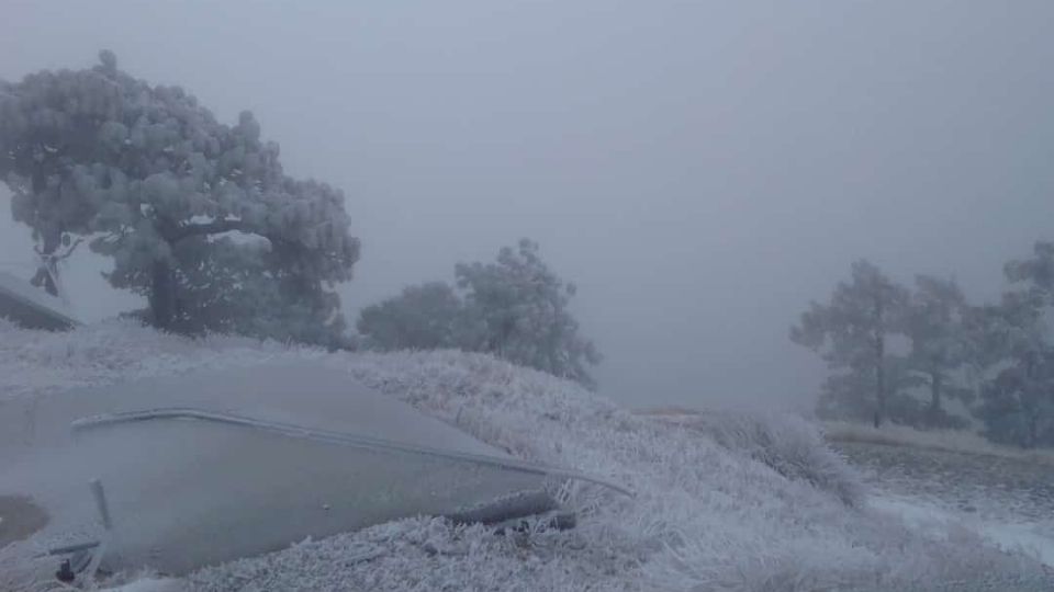 Imágenes demuestran el maravilloso paisaje con nieve.