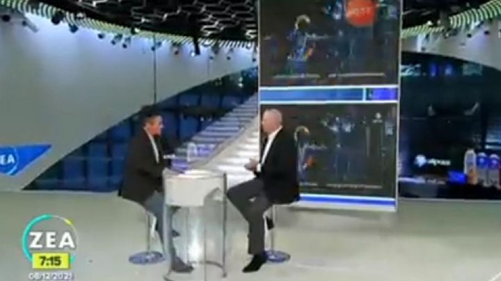 VIDEO: A lo Pedrito Sola conductor confunde en vivo marca de leche