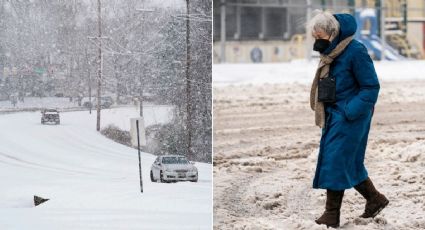 ¡A cubrirse del frío! Pronostican nieve por masa de aire ártico en estos Estados