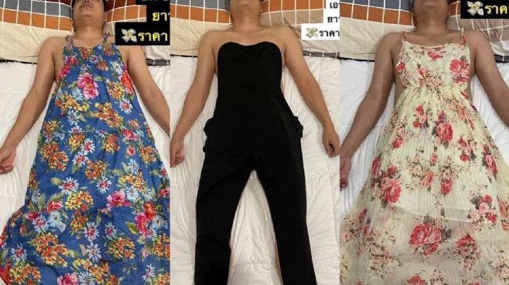 NENI utiliza a su esposo como maniquí humano para promocionar su ropa