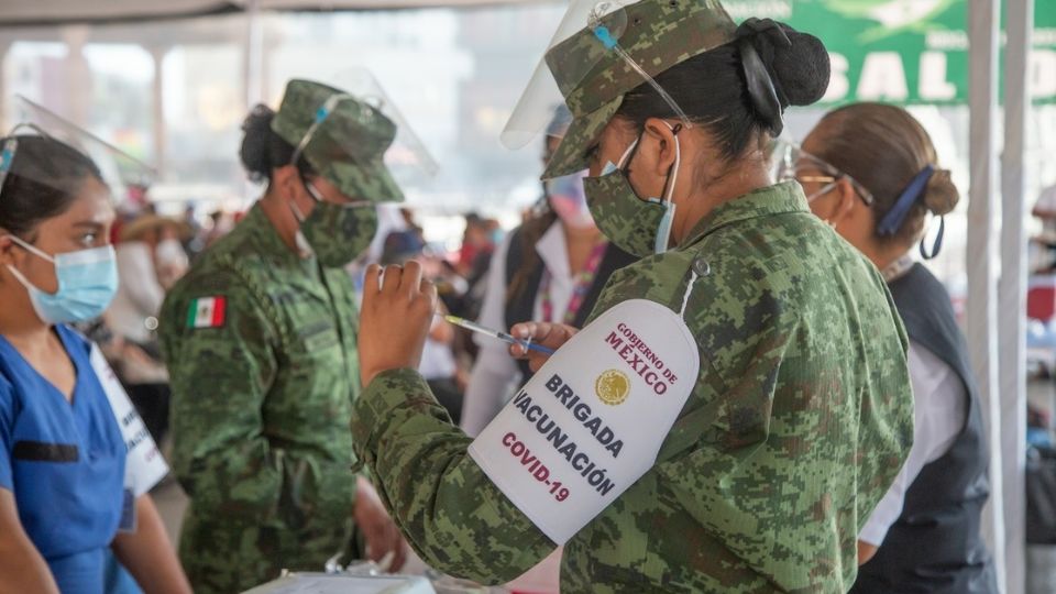 Será la Sedena junto con el Crede quienes se encarguen de la vacunación.