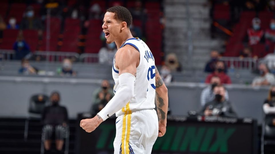 El mexicano Juan Toscano tuvo una noche de ensueño con los Golden State Warriors