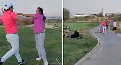 VIDEO: Pelea entre golfistas se vuelve viral en redes por "violenta"