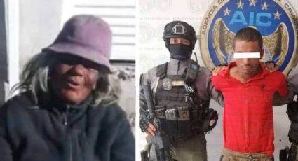 VIDEO SENSIBLE: Capturan a hombre que prendió fuego a abuelita indigente en Celaya