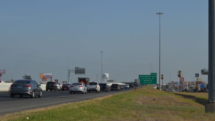 Laredo: Congestión vehicular en la I-35