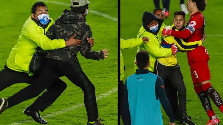 VIDEO: Aficionados invadieron la cancha del Estadio Hidalgo en el partido América vs Pachuca