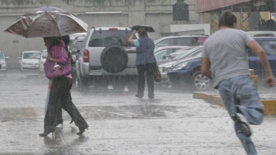 En la mayoría de los estados del país se pronostican lluvias.