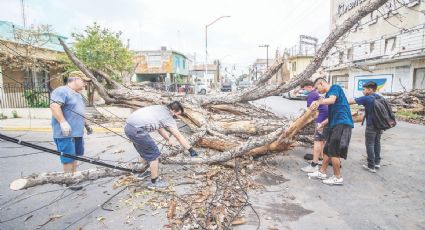 Tras la tormenta, los mueve la solidaridad y reconstruyen la ciudad