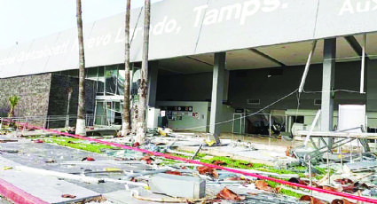 Tromba deja al Aeropuerto de Nuevo Laredo sin operaciones por 15 DÍAS