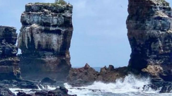 ISLAS GALÁPAGOS: Arco de Darwin se derrumbó: Fotos