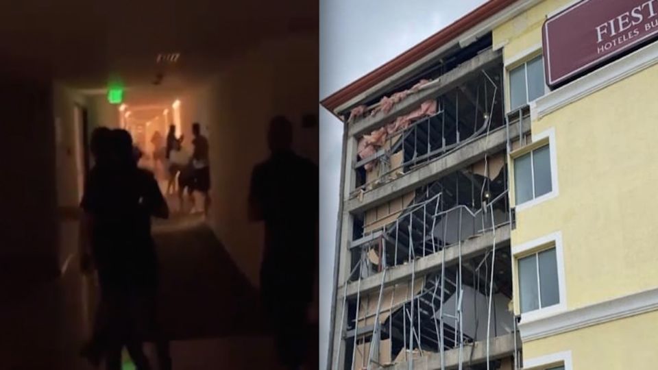 Los Toros de Tijuana se llevaron tremendo susto al colapsar parte del edificio, del hotel, donde estaban hospedados en Nuevo Laredo.