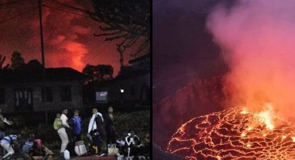 IMPACTANTES FOTOS: Sorpresiva erupción de volcán en el Congo deja muertos