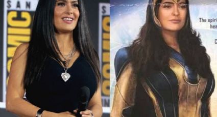 "Soy claustrofóbica": Esto dijo Salma Hayek de su traje en "ETERNALS" de Marvel