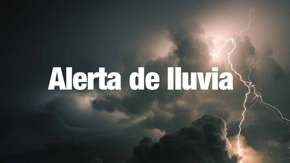 Hay una alta probabilidad de tormentas para hoy a la media noche