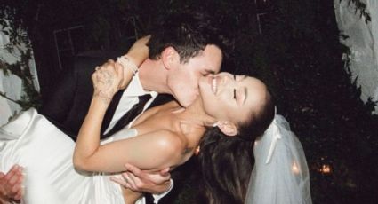 Las fotos de la ¡BODA SECRETA! de Ariana Grande están que derriten amor