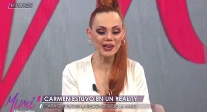 ¿Nueva cirugía? Así luce ahora la nariz de Carmen Campuzano