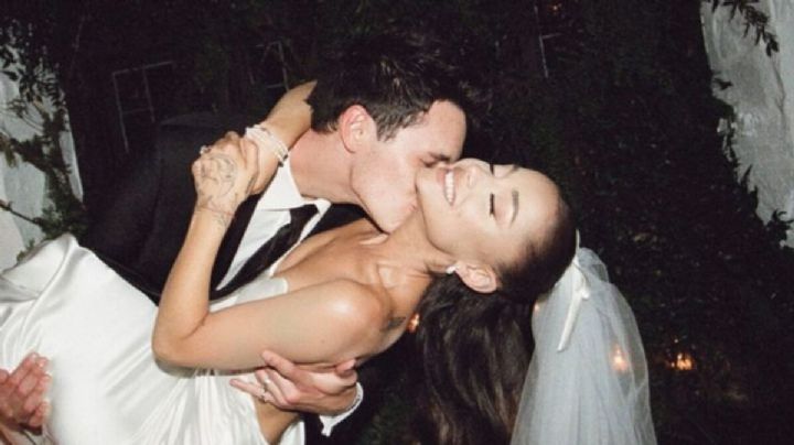 Las fotos de la ¡BODA SECRETA! de Ariana Grande están que derriten amor