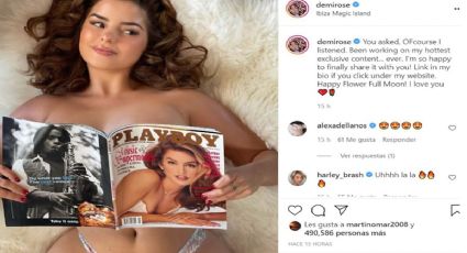 Demi Rose anuncia a seguidores que podrán ver sus fotos más exclusivas