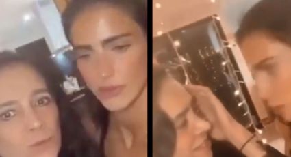 VIDEO: Bárbara de Regil da brutal cabezazo a su mamá; la critican en redes