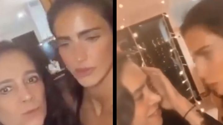 VIDEO: Bárbara de Regil da brutal cabezazo a su mamá; la critican en redes
