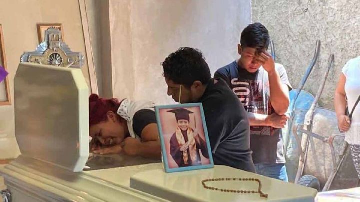 La triste despedida a Brandon Giovanny, el niño que murió en la Línea 12 del Metro