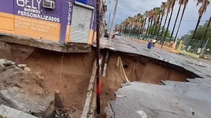 ALERTA: crece hundimiento en González y América (FOTOS)