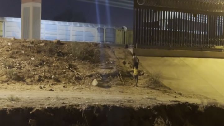 INDIGNANTE VIDEO: a gritos niño migrante suplica que no lo abandonen en la frontera