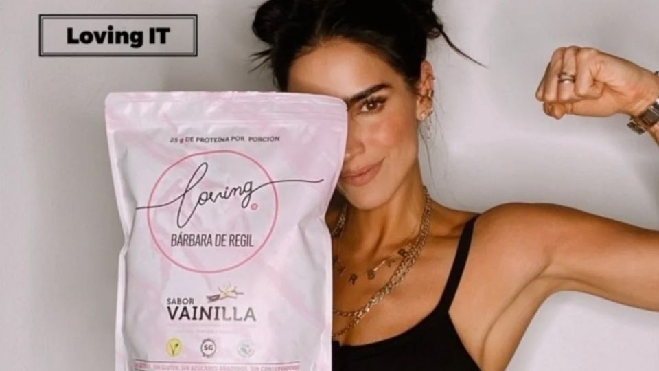 La actriz se convirtió en una influencer de fitness