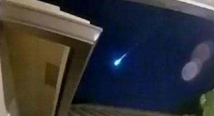 ¡IMPRESIONANTE! Captan en video la caída de un meteorito a lado de una casa en Florida