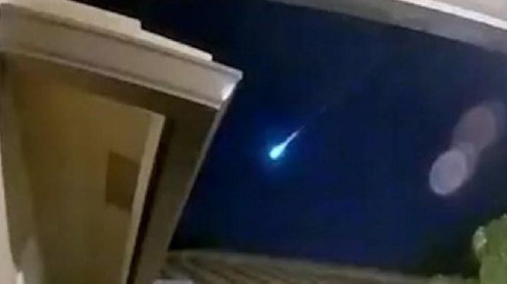 ¡IMPRESIONANTE! Captan en video la caída de un meteorito a lado de una casa en Florida