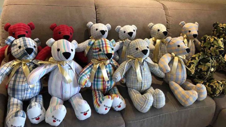 Día del Padre: Crean ositos para recordar a padres que se llevó la pandemia