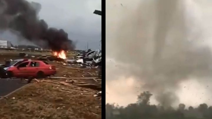 VIDEOS: Raro tornado destruye varias aldeas; hay 5 muertos y 200 heridos