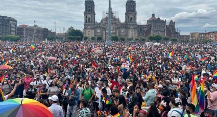 FOTOS / VIDEOS: Llega al zócalo la MARCHA GAY 2021 en CDMX