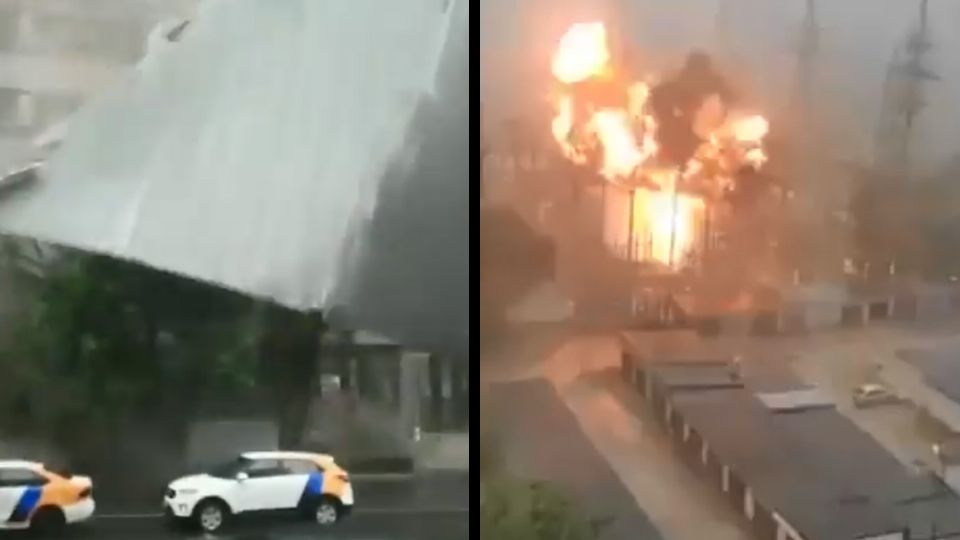 Una increíble tormenta azota a Moscú luego de una intensa ola de calor