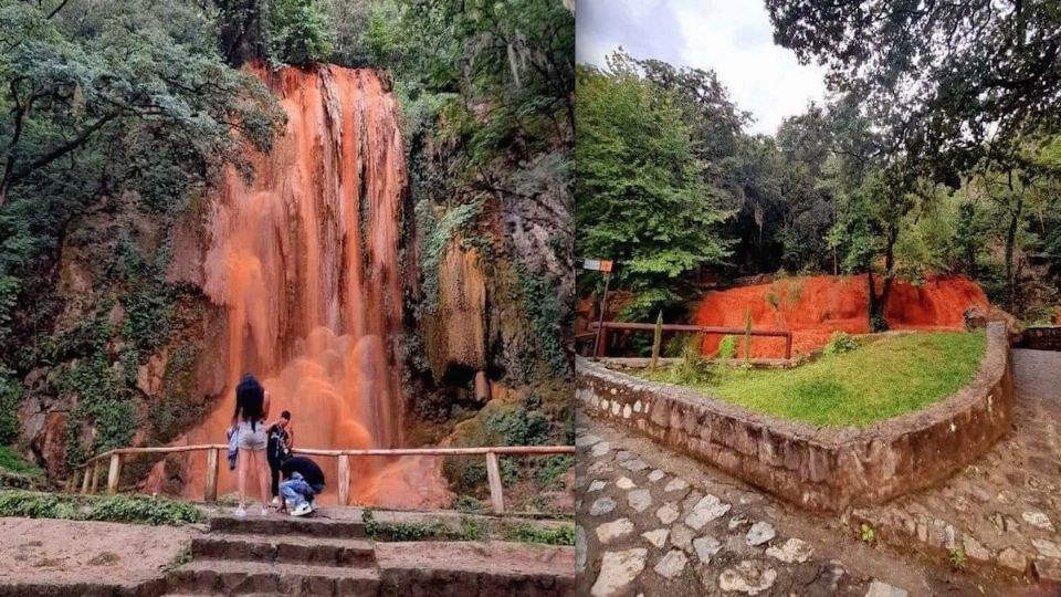 Se pintan de rojo tras las fuertes lluvias en la región