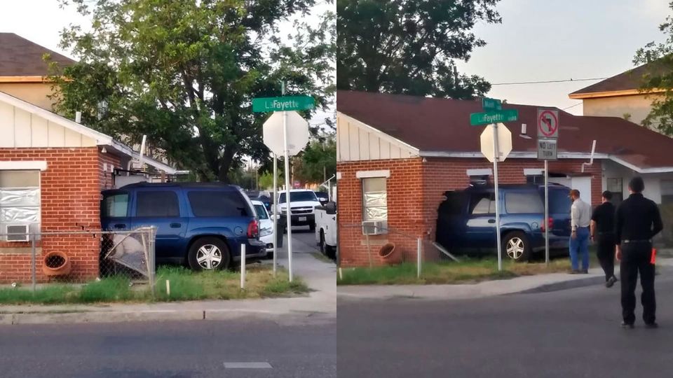 Esta Chevrolet Trailblazer hirió a un niño de 3 años de edad, que dormía en su recamara en la esquina de Lafayette y Main.