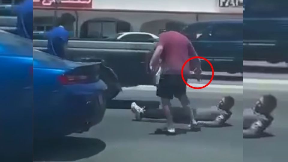 En Laredo Texas golpean brutalmente a dos hombres