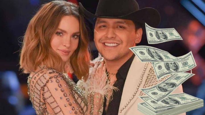 Christian Nodal y Belinda cobrarían esta cifra por un concierto juntos
