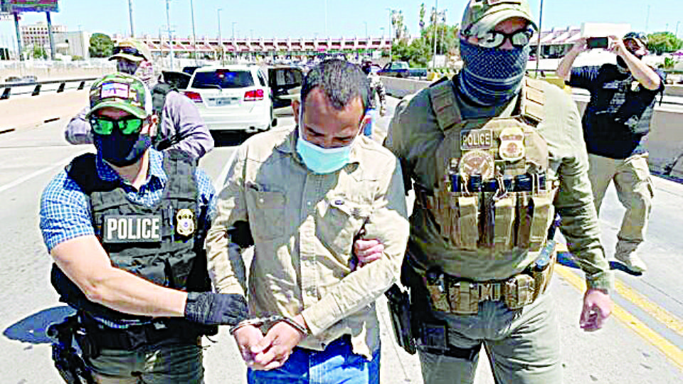 Peligrosos delincuentes han sido detenidos en el área de Laredo este año, van 760 con antecedentes criminales en Estados Unidos, contra sólo 67 arrestados en el mismo periodo del año fiscal 2020.